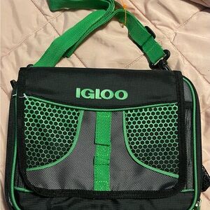 Igloo Black and Green Men's Bag